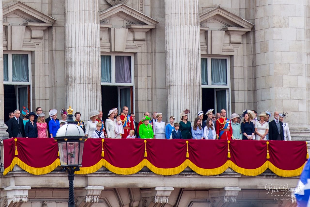 Trooping the colour - Família Real