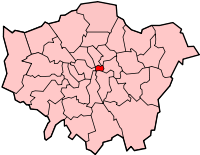 City of London - mapa