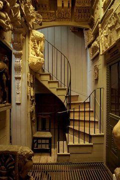 Sir John Soane's Museum - Staircase to Upper Drawing Office