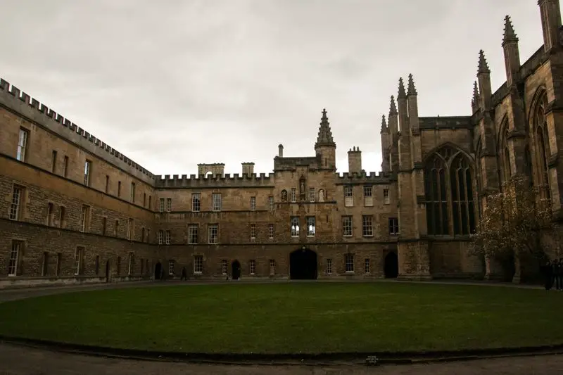 O que fazer em Oxford - New College